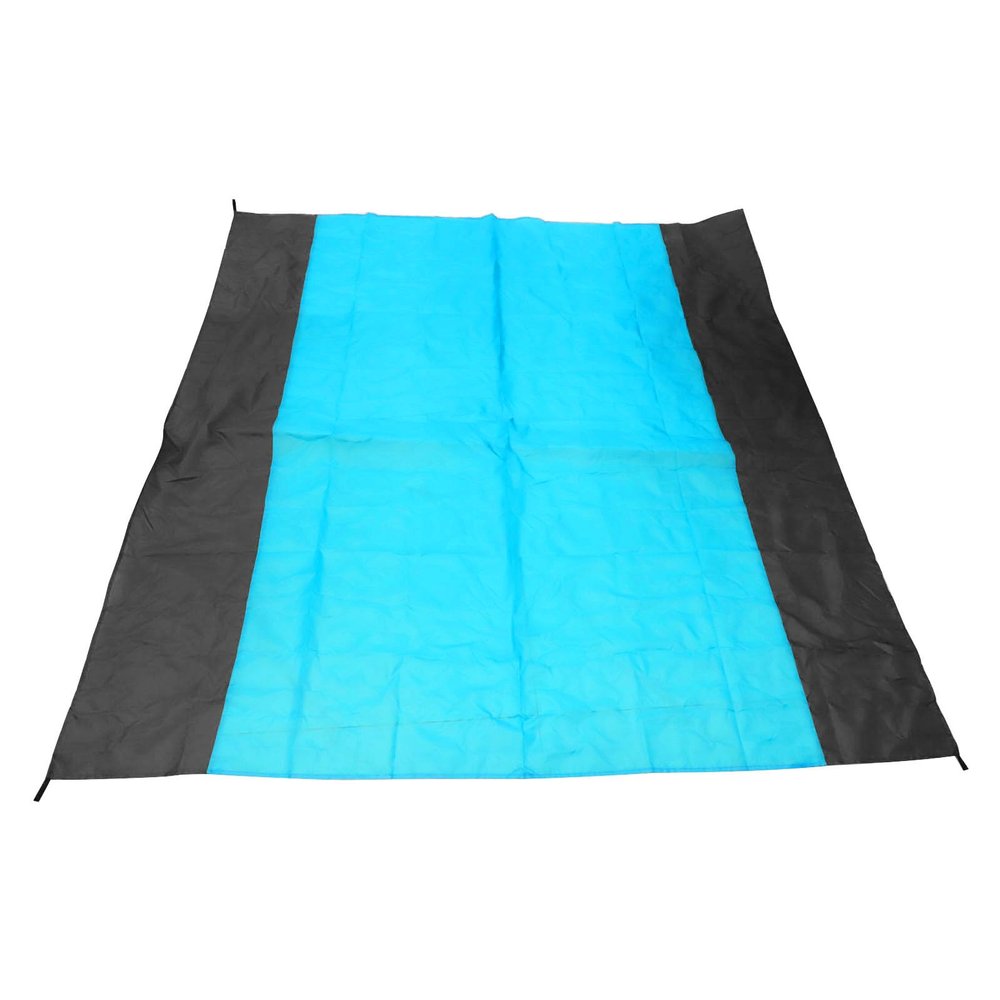 Beach Blanket, 82.7 X 78.7 Polyester, Nylon, Foldable, Durable, Waterproof, Sandproof, with Cloth Bag for Picnic, Travel, Camping, Outdoor Hiking
