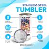 Hyturtle Personalized Firefighter Gifts - I'm Not A Women Custom Name Stainless Steel Tumblers 20oz With Lid - Gifts For Firemen Fire Department Birthday Christmas view 4