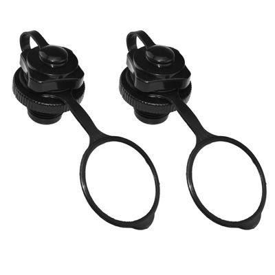 Aifeier ET 2 Pieces Air Valves of Inflatable Boat, Boston Valve One-Way Inflation Replacement Screw for Inflatable Rubber Dinghy Raft Pool Boat Fishing Boats