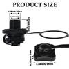 Aifeier ET 2 Pieces Air Valves of Inflatable Boat, Boston Valve One-Way Inflation Replacement Screw for Inflatable Rubber Dinghy Raft Pool Boat Fishing Boats view 2