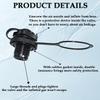 Aifeier ET 2 Pieces Air Valves of Inflatable Boat, Boston Valve One-Way Inflation Replacement Screw for Inflatable Rubber Dinghy Raft Pool Boat Fishing Boats view 3