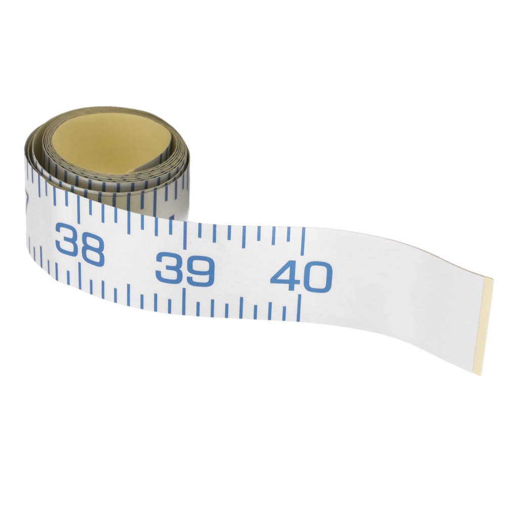 40in Fish Ruler,Fish Measuring Tape,Waterproof Adhesive Fish Measuring Board Decal Fishing Measuring Accessory Sticker for Boat Kayak