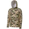 BASSDASH Men's UPF 50+ Lightweight Hunting Camo Hoodie Quick Dry Performance Long Sleeve Fishing Shirt with Hood FS30M view 1