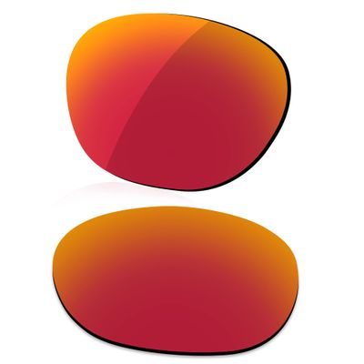 LenzReborn Polarized Lens Replacement for RayBan RB4232-57 Sunglass - Fire Red - Polarized Mirrored