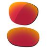 LenzReborn Polarized Lens Replacement for RayBan RB4232-57 Sunglass - Fire Red - Polarized Mirrored view 1