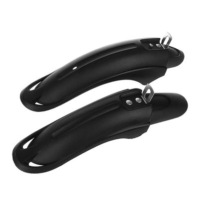 LIANXUE 1 Pair Bicycle for Fender Mudguard Front Rear Dustproof for 12 14inch Children B Black Plastic