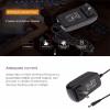 DKKPIA 6V AC/DC Adapter for Golds Gym Spin 210 210U 290 290U 290C 230 230R 390 390R Stationary Bike Gym PowerSpin Cycle Trainer Upright Exercise Bike 6VDC Power Supply Cord Cable Wall Charger Mains view 2