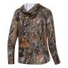 BASSDASH Men's UPF 50+ Lightweight Hunting Camo Hoodie Quick Dry Performance Long Sleeve Fishing Shirt with Hood FS30M view 4