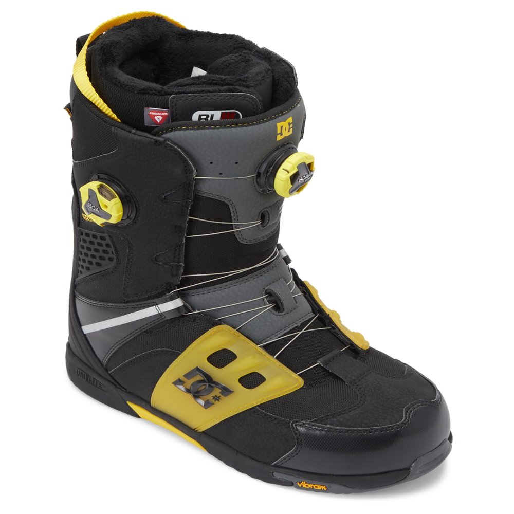 DC Phantom Snowboard Boots Black/Yellow 9.5 D (M)