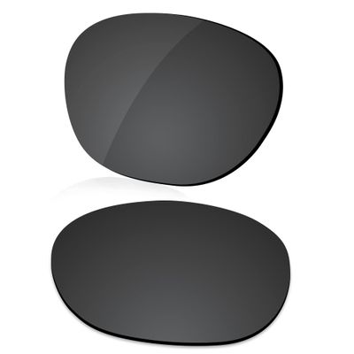 LenzReborn Polarized Lens Replacement for RayBan RB4191 57mm Sunglass - Dark Black - Polarized