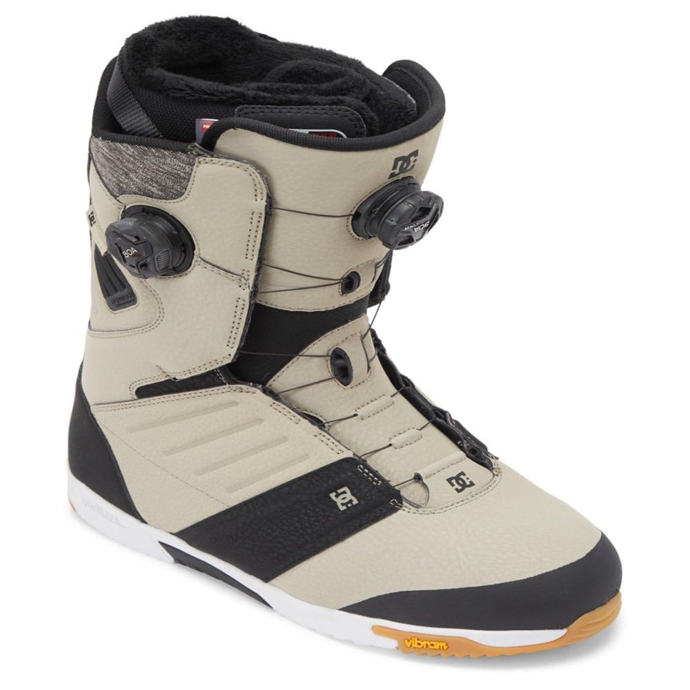 DC Judge Dual BOA Snowboard Boots Tan 8 D (M)