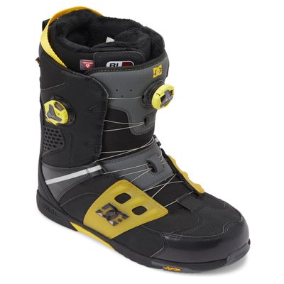DC Phantom Snowboard Boots Black/Yellow 8 D (M)