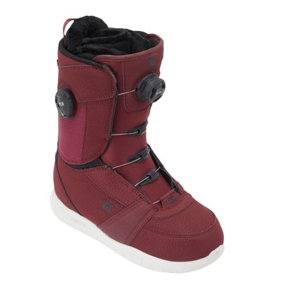 DC Lotus Boa Snowboard Boots Wine/Black 8 B (M)