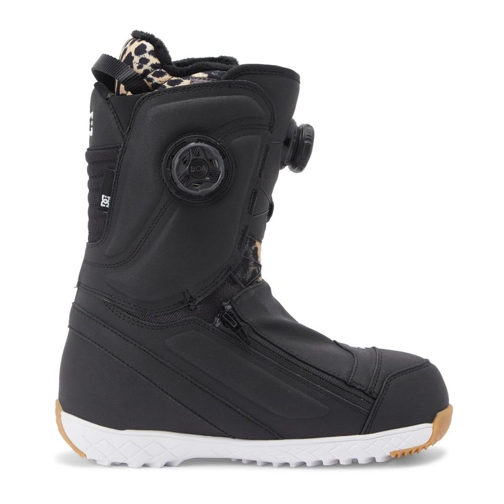 DC Mora BOA Snowboard Boots Black/Leopard 7 B (M)