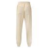 Daily Deals of The Day Prime Today Only Mens Travel Pants White Linen Pants Drawstring Elastic Waist Skinny-Fit Solid Loose Trousers Fashion Casual Double Pockets Pants Beige M view 4