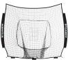 Storgem Replacement Net for Baseball, 7-Strand Knotless Polyester Net, Fits 7x7ft Size Baseball Bow Style Frames (Black PRO) view 1