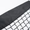 Storgem Replacement Net for Baseball, 7-Strand Knotless Polyester Net, Fits 7x7ft Size Baseball Bow Style Frames (Black PRO) view 3