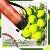 Lenwen 2 Pack Tennis Ball Tube Pickup, Fits 15 Tennis Ball with Shoulder Strap, Lightweight Collector Holder Picker Grabber Retriever Tube Carrier for Players, Coaches & Instructors(Rose Red) view 3