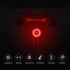 PATINS Bike Tail Light, Brake Sensing Rear Lights, Ultra Bright LED Warning Bicycle Flashlight, USB Rechargeable, IPX6 Waterproof, Cycling Safety Back Taillight Accessories view 2