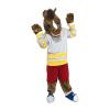 Mustang Horse Cartoon Mascot Costume For Adult Party view 2