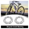 WAAZVXS WEIWEIBEIER Bicycle Headset Bearing Steel 22 20 16 15 9 7 Balls Bike Wheel Ball Frame Bearing Headset Caged Retainer Replacement (Color : 2 pcs 37.2mm) view 3