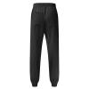 Tactical Pants for Man White Linen Pants Drawstring Elastic Waist Skinny-Fit Solid Loose Trousers Fashion Casual Double Pockets Pants Black M view 4
