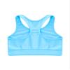 Loodgao Kids Girls Dance Crop Top T-Shirt Athletic Sports Bra Sleeveless Ballet Gymnastics Tank Tops LightBlue 12 Years view 2