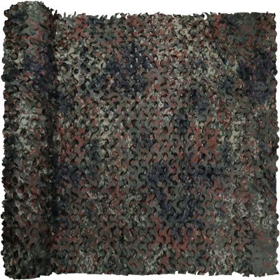 GRVCN Camo Netting Camouflage Net, Bulk Roll Sunshade Mesh Nets for Hunting Blind Shooting Military Theme Party Decorations