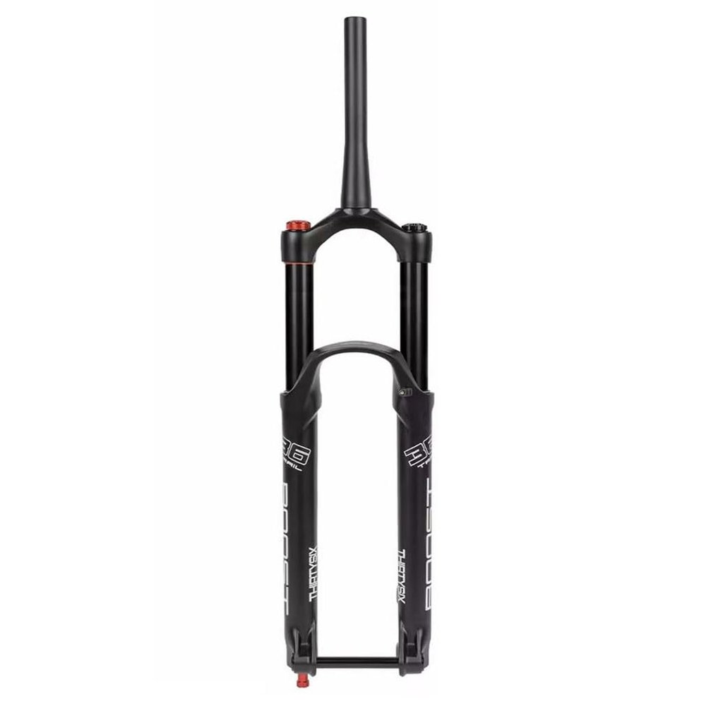 HIMALO 27.5/29 Inch Mountain Bike Air Suspension Fork Travel 160mm 1-1/2'' Tapered Fork Rebound Adjustable 15x110mm Boost Disc Brake Manual Lockout
