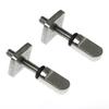 Surfboard Fin Screw RLECS 2 Sets 316 Stainless Steel Fin Screw and Plate for FCS Long Board Futures Surfboard Fin Box Sup Inflatable Sup view 1