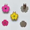 Eshan Golf Ball Marker and Magnetic Golf Hat Clip Set Flower Clover Shape Clips Markers Golf Bag Accessories Court Gift for Men Women Golfer (Flower) view 3