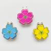 Eshan Golf Ball Marker and Magnetic Golf Hat Clip Set Flower Clover Shape Clips Markers Golf Bag Accessories Court Gift for Men Women Golfer (Flower) view 4