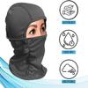 Backwoods Ski Mask Lettering Balaclava Cap Full Face Mask Cool Graphic Face Cover Snowboarding Cycling Unisex Balaclava (Red) view 3
