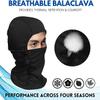 Backwoods Ski Mask Lettering Balaclava Cap Full Face Mask Cool Graphic Face Cover Snowboarding Cycling Unisex Balaclava (Red) view 4