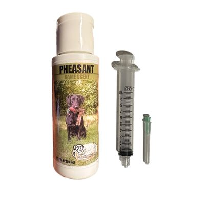 HuntEmUp Pheasant Training Scent Kit for Dogs, 2oz Scents to Train Hunting Dogs for Tracking and Retrieving Pheasants on Upland Hunts