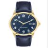 Amazon Essentials Men's Easy to Read 42mm Leather Band Analog Watch view 1