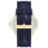 Amazon Essentials Men's Easy to Read 42mm Leather Band Analog Watch view 3