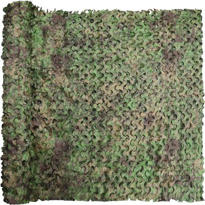 GRVCN Camo Netting Camouflage Net, Bulk Roll Sunshade Mesh Nets for Hunting Blind Shooting Military Theme Party Decorations