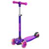 Gotrax KS1 Kids Kick Scooter, LED Lighted Wheels and 3 Adjustable Height Handlebars, Lean-to-Steer & Widen Anti-Slip Deck, 3 Wheel Scooter for Boys & Girls Ages 2-8 and up to 110 Lbs view 1