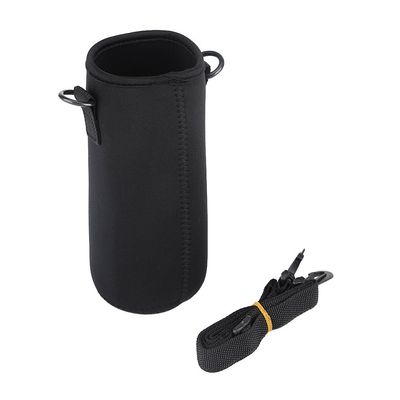 Obetuens Water Bole Sleeve Portable Neoprene Water Drink Carrying Pouch Bag with Shoulder S for Outdoor Camping Hiking Fishing(3# 26cm)