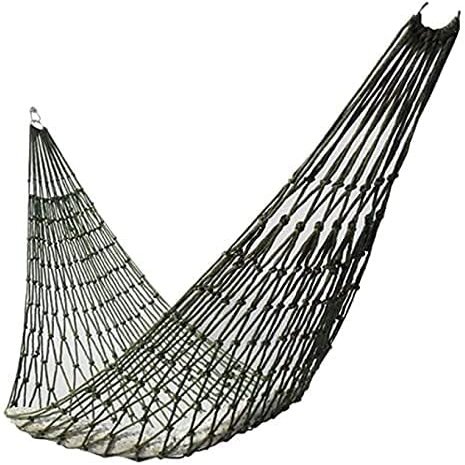 Portable Hanging Chair, Outdoor Camping Hammock Mesh Net for Garden Beach Yard Travel Garden Swing Chair Hanging Bed