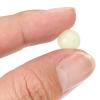M METERXITY 200 Pcs Glow Fishing Beads - Plastic Luminous Round Bait Egg Lure Rigs Apply to Outdoor Tackle Tool (10mm, White) view 4