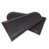 VGEBY Longbow Bow Tip Protector, 1Pair Recurve Bow Tip Protector Leather Bow Tip Guard for Outdoor Recurve Bow (Black) view 2
