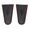 VGEBY Longbow Bow Tip Protector, 1Pair Recurve Bow Tip Protector Leather Bow Tip Guard for Outdoor Recurve Bow (Black) view 3