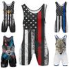 4 Time All American Sublimated Wrestling Singlet Stitched & Durable Mens Singlet Singlet for Wrestling, MMA & Powerlifting Wrestling Singlet Youth Boys (Firefighter, M 121-155 lbs.) view 1