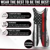 4 Time All American Sublimated Wrestling Singlet Stitched & Durable Mens Singlet Singlet for Wrestling, MMA & Powerlifting Wrestling Singlet Youth Boys (Firefighter, M 121-155 lbs.) view 3