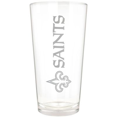 Great American Products New Orleans Saints Etched 16oz. Vertical Rally Cry Pint Glass