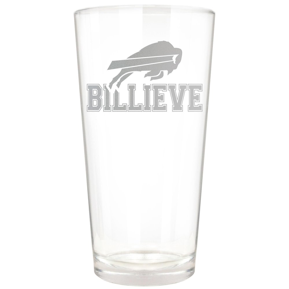 Great American Products Buffalo Bills Etched 16oz. Rally Cry Pint Glass