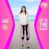 Flybar Maverick Walking Stilts for Kids Ages 5 +, Weights Up to 190 Lbs - Adjustable Foam Handles with Wide Stance Foot Pegs - Fun Outdoor Toys for Girls & Boys view 4