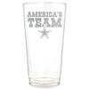 Great American Products Dallas Cowboys Etched 16oz. Rally Cry Pint Glass view 1